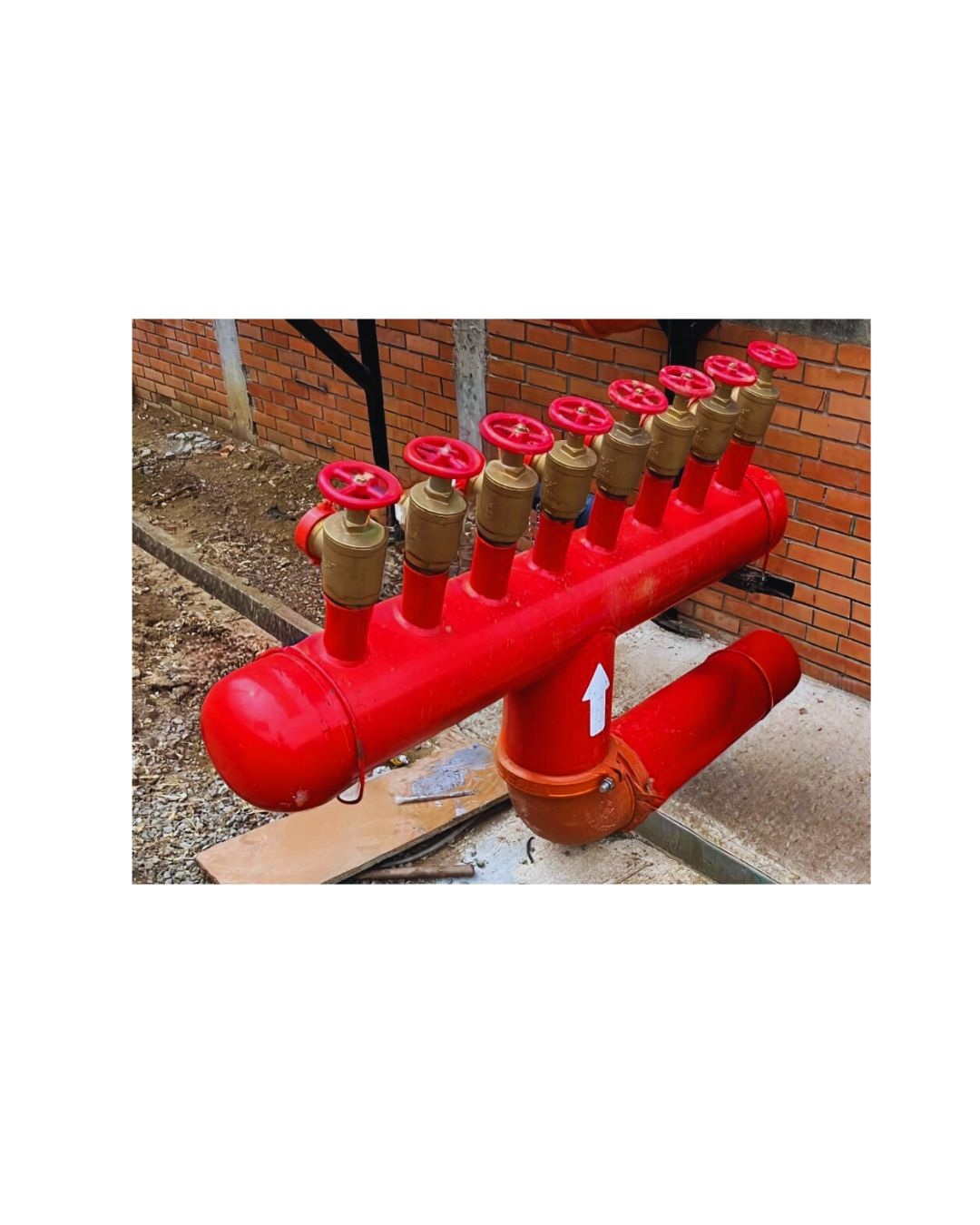 Cabezal de pruebas para bombas contra incendio