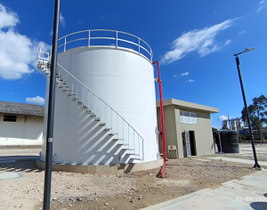 Fabricación e instalación de tanque NFPA
